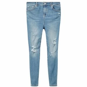 Torrid Midfit Super Skinny Light Wash Jeans Plus Size Tall
